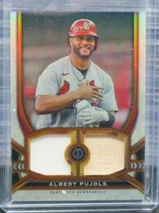 Albert Pujols [Orange] Baseball Cards 2023 Topps Tribute Dual Relics Prices