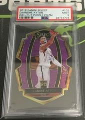 DeAndre Ayton [Die Cut Purple Prizm] #102 Basketball Cards 2018 Panini Select Prices