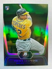 Yoenis Cespedes [Emerald] #21 Baseball Cards 2012 Bowman Platinum Prices