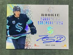 Kole Lind Hockey Cards 2021 SPx Rookie Superscripts Prices