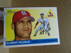 Albert Pujols [New Cardinals Logo] Baseball Cards 2004 Topps Heritage Prices