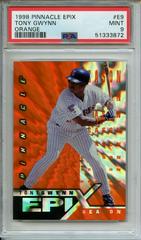 Tony Gwynn [Season Orange] #E9 Baseball Cards 1998 Pinnacle Epix Prices