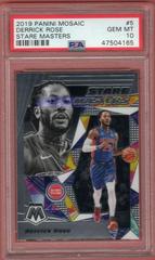 Derrick Rose #5 Basketball Cards 2019 Panini Mosaic Stare Masters Prices