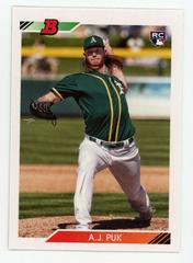 A.J. Puk #64 Baseball Cards 2020 Bowman Heritage Prices