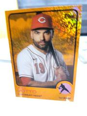 Joey Votto [Orange Hot Foil] #102 Baseball Cards 2021 Topps Archives Prices
