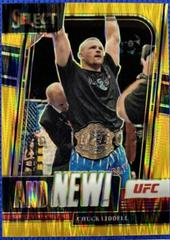 Chuck Liddell [Gold Flash] #7 Ufc Cards 2023 Panini Select UFC And NEW Prices