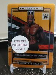 The All Mighty Bobby Lashley [Gold] Wrestling Cards 2022 Panini Impeccable WWE Stainless Stars Prices