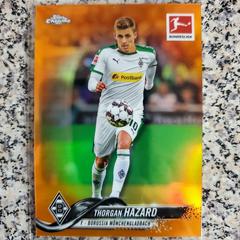 Thorgan Hazard [Orange Refractor] Soccer Cards 2018 Topps Chrome Bundesliga Prices