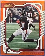 Kyle Pitts [Spectrum Orange] Football Cards 2022 Panini Absolute Prices