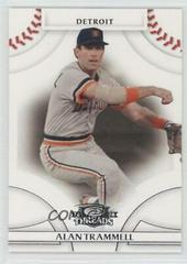 Alan Trammell #26 Baseball Cards 2008 Donruss Threads Prices