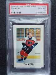 Tim Kerr #20 Hockey Cards 1987 O-Pee-Chee Minis Prices