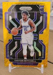 Davion Mitchell [Gold Shimmer] Basketball Cards 2021 Panini Prizm Prices