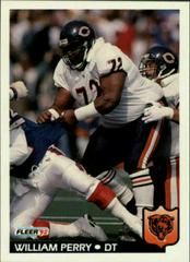 William Perry #45 Football Cards 1992 Fleer Prices