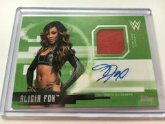 Alicia Fox [Green] #UA-AF Wrestling Cards 2017 Topps WWE Undisputed Autographs Prices