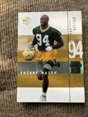 Kabeer Gbaja Biamila [Gold] #184 Football Cards 2001 SP Authentic Prices