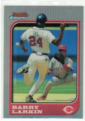 Barry Larkin [Refractor] #7 Baseball Cards 1997 Bowman Chrome Prices