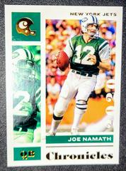 Joe Namath [Gold] Football Cards 2020 Panini Chronicles Prices