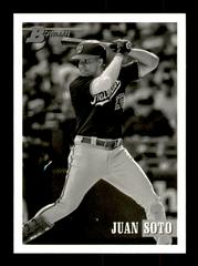 Juan Soto [Black & White] #11 Baseball Cards 2021 Bowman Heritage Prices