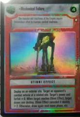 Mechanical Failure [Foil] Star Wars CCG Reflections Prices