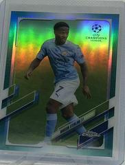 Raheem Sterling [Aqua] Soccer Cards 2020 Topps Chrome UEFA Champions League Prices
