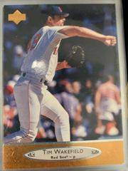 Tim Wakefield #19 Baseball Cards 1996 Upper Deck Prices