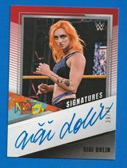 Gigi Dolin [Red] Wrestling Cards 2022 Panini NXT WWE Signatures Prices