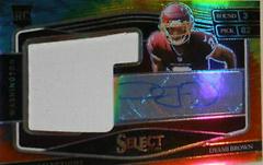Dyami Brown [Tie Dye] #PS-DBR Football Cards 2021 Panini Select Prime Selections Signatures Prices