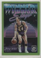 Jerry West [Lime Green] #19 Basketball Cards 2018 Panini Donruss Optic Winner Stays Prices