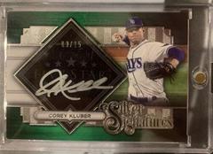 Corey Kluber [Green] Baseball Cards 2022 Topps Five Star Silver Signatures Prices