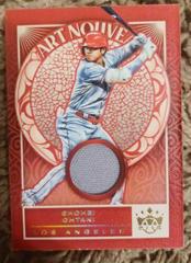 Shohei Ohtani [Gold] Baseball Cards 2022 Panini Diamond Kings Art Nouveau Prices