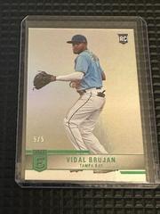Vidal Brujan [Green] Baseball Cards 2022 Panini Chronicles Elite Prices
