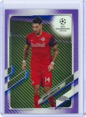 Dominik Szoboszlai [Purple Carbon Fiber] Soccer Cards 2020 Topps Chrome UEFA Champions League Prices