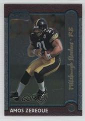 Amos Zereoue [Gold Refractor] #170 Football Cards 1999 Bowman Chrome Prices