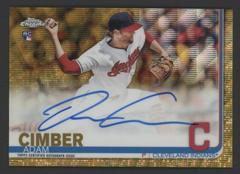 Adam Cimber [Gold Wave Refractor] #RA-AC Baseball Cards 2019 Topps Chrome Rookie Autographs Prices