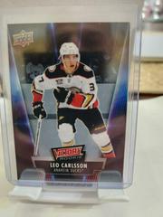 Leo Carlsson #V-15 Hockey Cards 2024 Upper Deck National Card Day Victory Black Rookie Prices