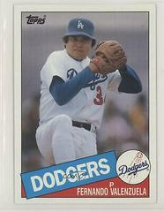 Fernando Valenzuela Baseball Cards 1985 Topps Super Prices