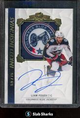Liam Foudy Hockey Cards 2020 Upper Deck The Cup Inked Insignias Autograph Patch Prices