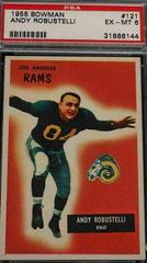 Andy Robustelli #121 Football Cards 1955 Bowman Prices