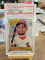 Yadier Molina [Chrome Refractor] Baseball Cards 2015 Topps Heritage Prices