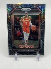 Dejounte Murray [Black Gold] #2 Basketball Cards 2022 Panini Prizm Monopoly Prices