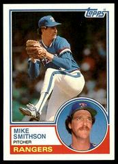 Mike Smithson #106T Baseball Cards 1983 Topps Traded Prices