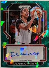 Dearica Hamby [Green Ice] #SG-DHM Basketball Cards 2022 Panini Prizm WNBA Signatures Prices