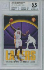 Shaquille O'Neal [Gold Refractor] #34 Basketball Cards 2003 Topps Pristine Prices