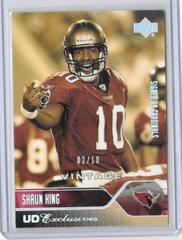 Shaun King [UD Exclusives Vintage] #6 Football Cards 2004 Upper Deck Prices