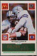 Eugene Lockhart [Green] Football Cards 1986 McDonald's Cowboys Prices