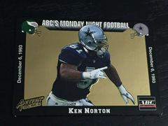 Ken Norton #60 Football Cards 1993 Action Packed Monday Night Football Prices