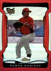 Ramon Ramirez [Green Refractor] #148 Baseball Cards 2009 Finest Prices