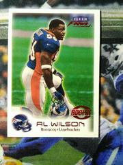 Al Wilson Football Cards 1999 Fleer Focus Prices