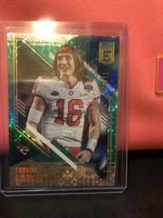 Trevor Lawrence [Teal] #176 Football Cards 2021 Panini Donruss Elite Prices
