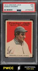 Honus Wagner #68 Baseball Cards 1914 Cracker Jack Prices